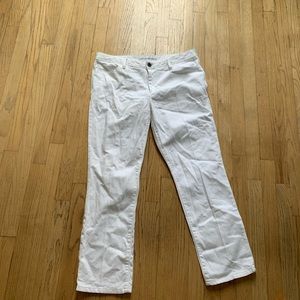 White jeans